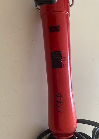 Kırmızı Saç Şekillendirici Maşa sinbo marka. - Görsel 2