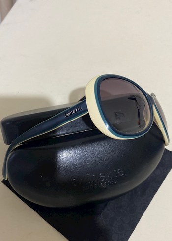 Yeşil  Minimalist Kadın Güneş Gözlüğü twinexte marka - Görsel 2