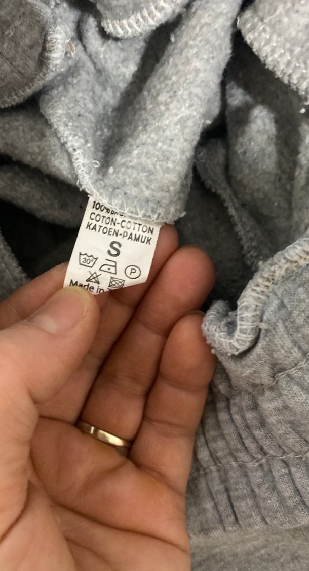 Gri Kadın Rahat Kesim Eşofman Altı - Görsel 3