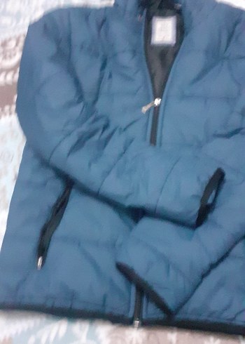 Lacivert çocuk mont - Görsel 3