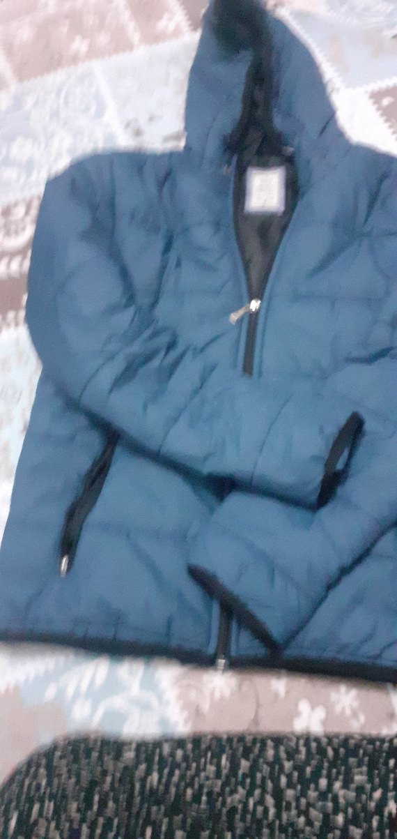 Lacivert çocuk mont - Görsel 3