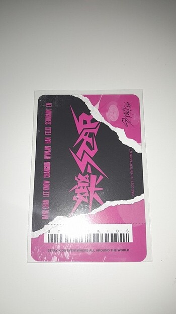 Orjinal Jeongin Rockstar Fotokart - Görsel 2