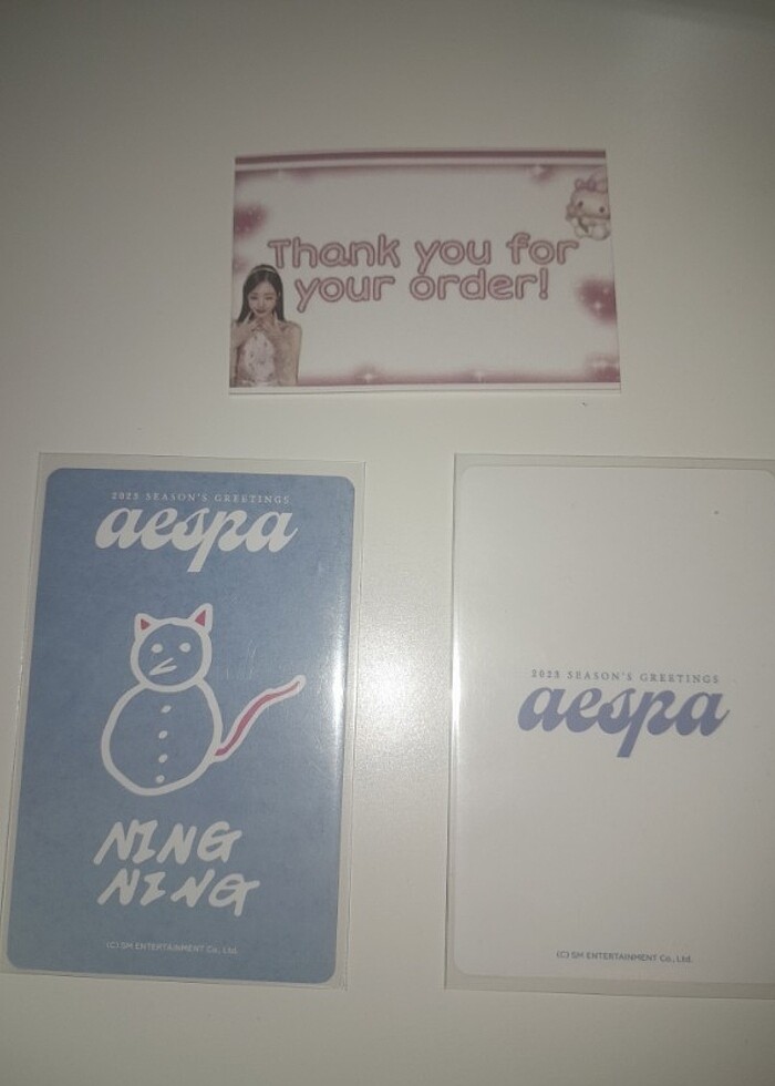 İNDİRİMLİ!! Aespa NingNing 2023 Season's Greetings Pc - Görsel 2