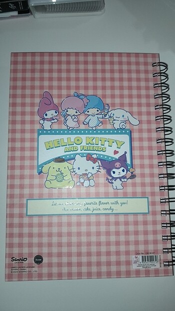 İNDİRİMLİ SIFIR Hello Kittyli Ajanda - Görsel 6