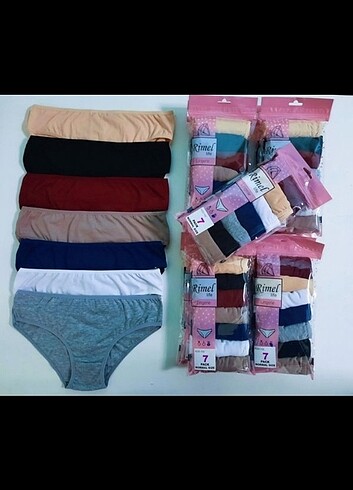 Diğer 7li paket külot pamuk