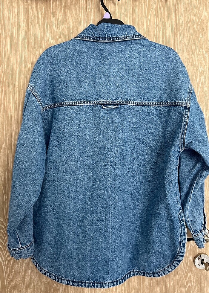 Stradivarius kot gömlek - Görsel 4