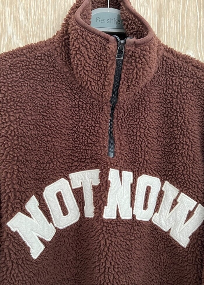 Bershka tüylü ceket - Görsel 2