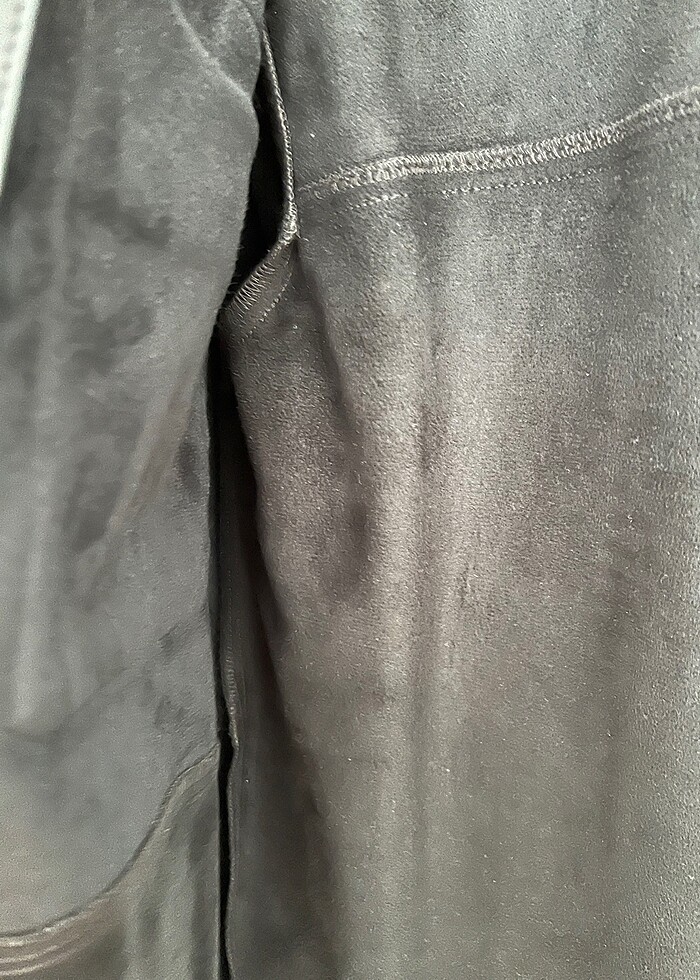 Bershka deri gömlek - Görsel 2