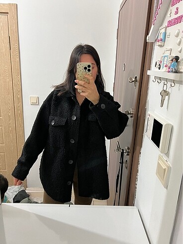 Zara oversize buklet ceket - Görsel 5