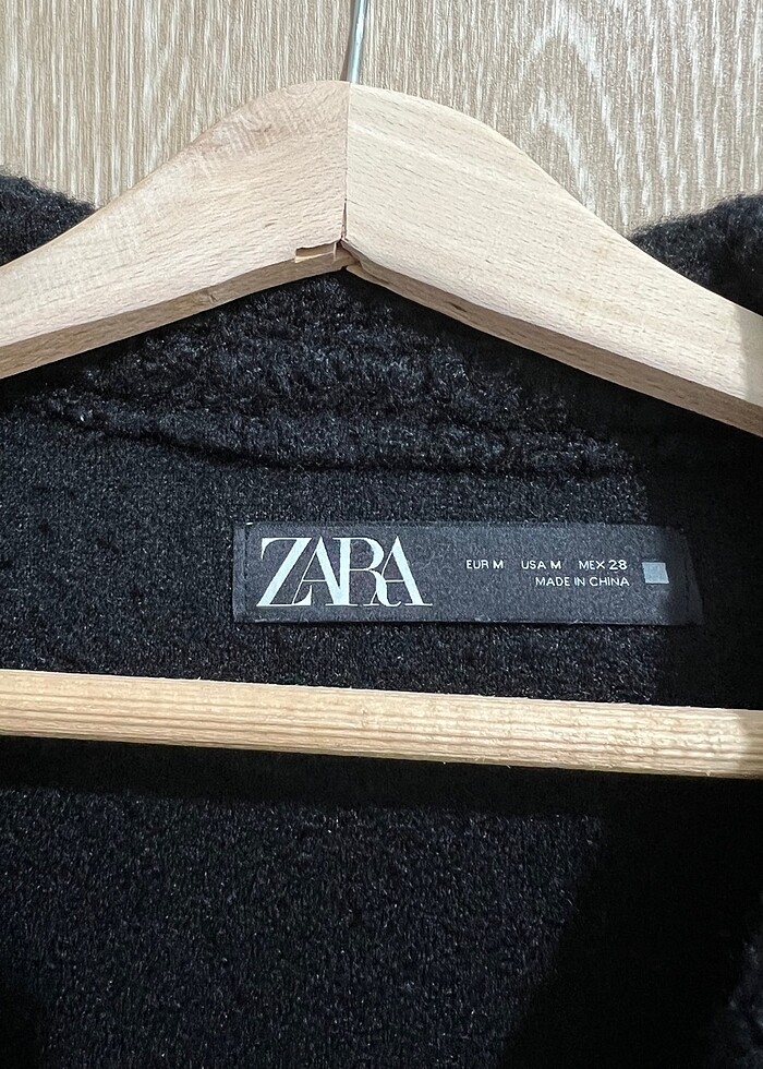 Zara oversize buklet ceket - Görsel 3