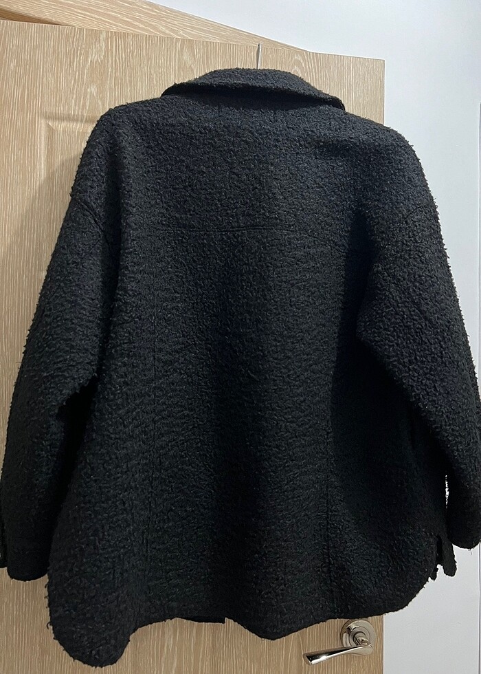 Zara oversize buklet ceket - Görsel 4