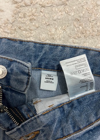 Denim mini etek - Görsel 7