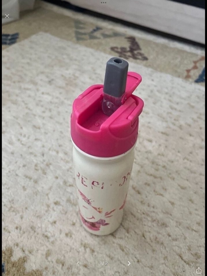 Pembe Çocuk Termos Matara - Görsel 2