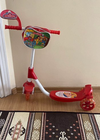 Renkli Caillou Çocuk Scooterı - Görsel 2