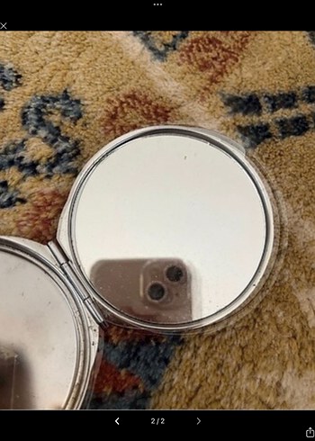 Van Kedisi Desenli Yuvarlak Makyaj Aynası - Görsel 3