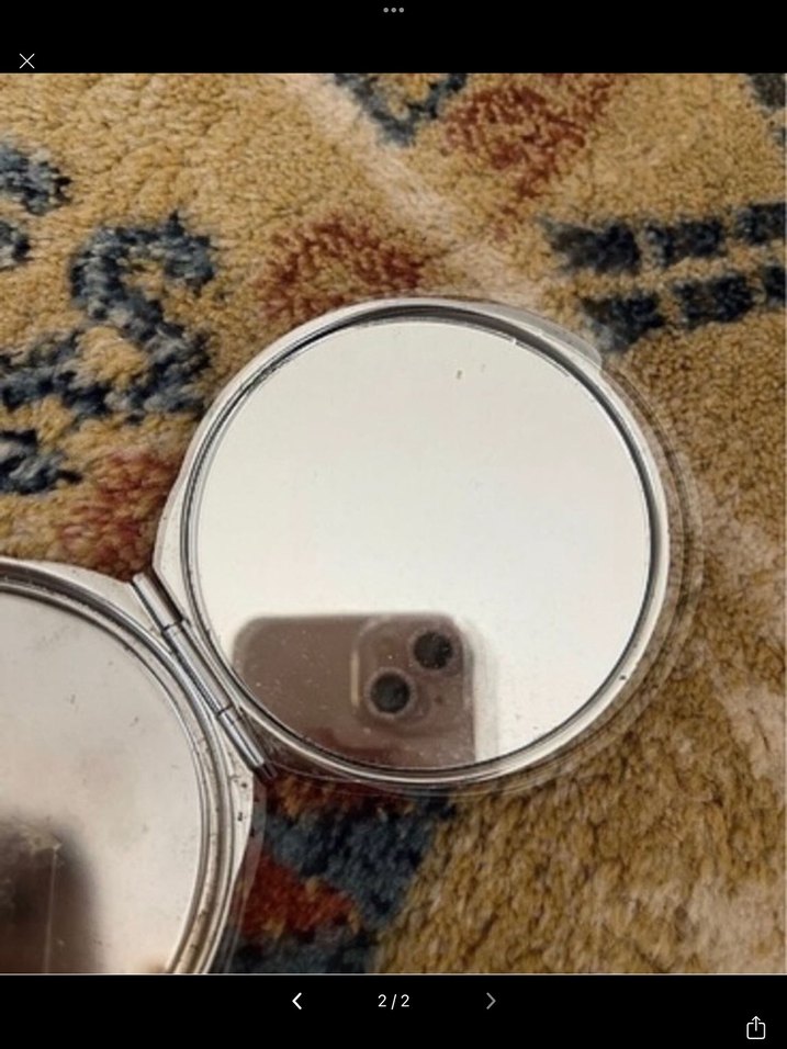 Van Kedisi Desenli Yuvarlak Makyaj Aynası - Görsel 3