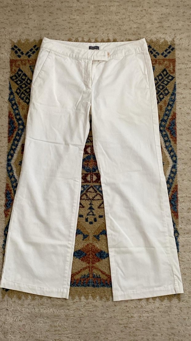 Beyaz Regular Fit Kadın Kot Pantolon - Görsel 2