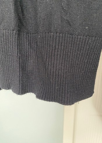 Siyah Kadın Uzun Kollu Bluz - Görsel 4