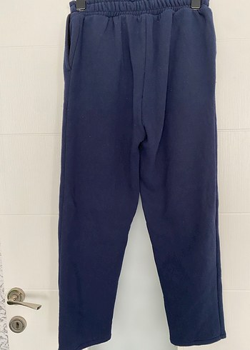 Lacivert Rahat Kesim Kadın Kumaş Pantolon - Görsel 4