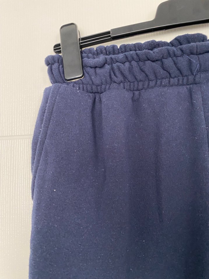 Lacivert Rahat Kesim Kadın Kumaş Pantolon - Görsel 2