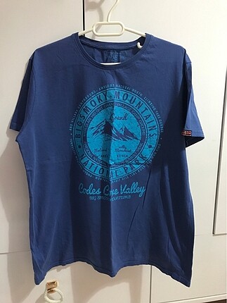 Erkek lacivert XL beden tişört tshirt