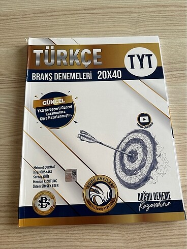 BİLGİ SARMAL YAYINLARI TYT TÜRKÇE DENEMELERİ