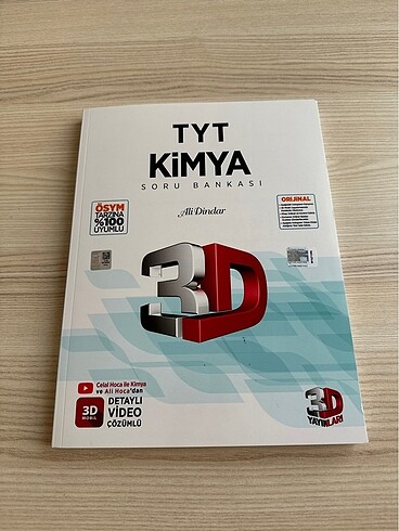 3D TYT KİMYA SORU BANKASI