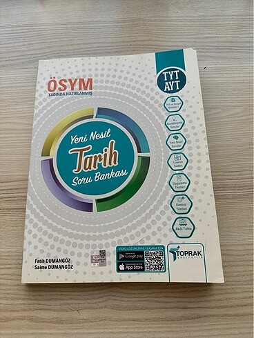 TOPRAK YAYINCILIK TYT TARİH SORU BANKASI