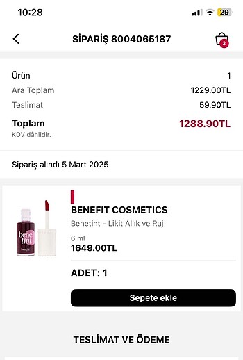 Beden Benetint