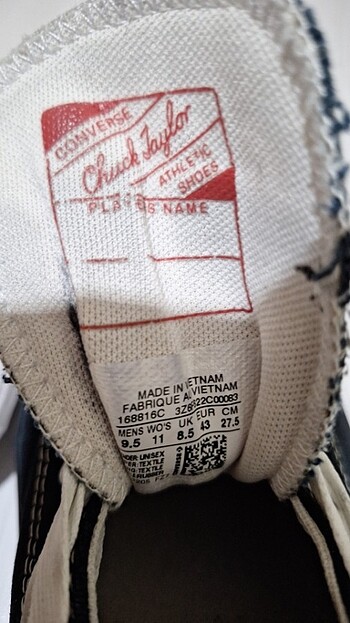 43 Beden Converse ayakkabı