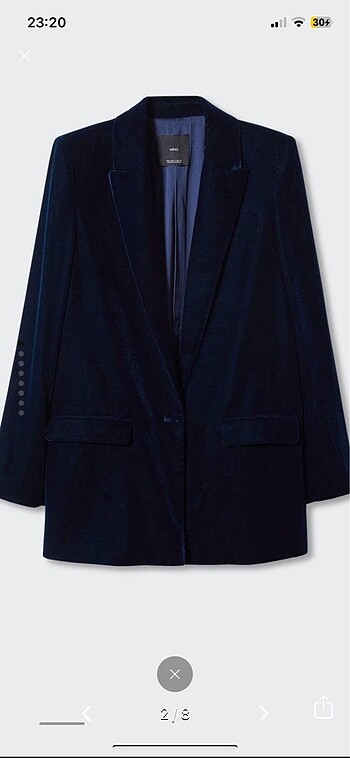 Mango kadife takım - Görsel 4