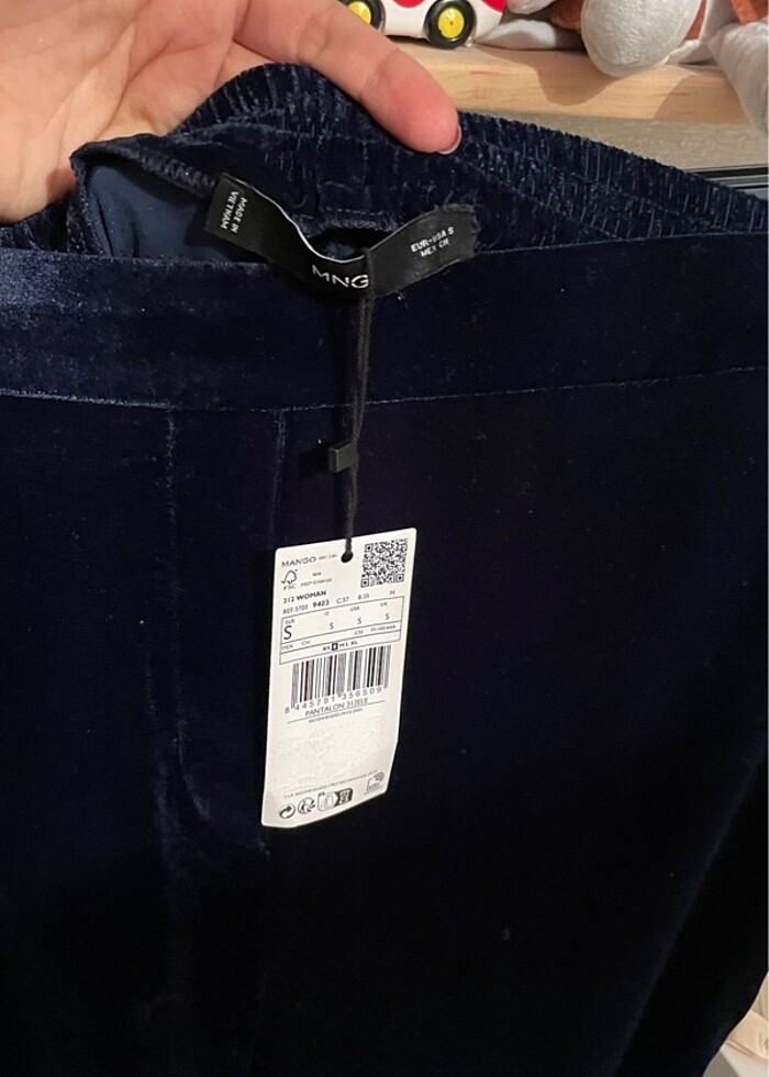 Mango kadife takım - Görsel 3