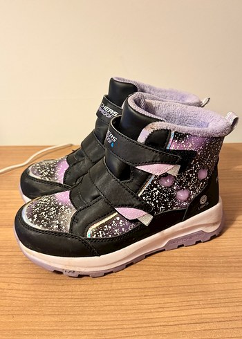 Kız Çocuk Mor Yılan Desenli Sneakers - Görsel 4