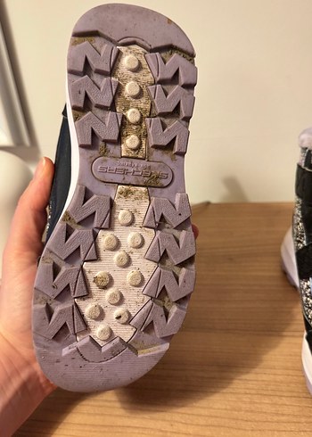 Kız Çocuk Mor Yılan Desenli Sneakers - Görsel 7