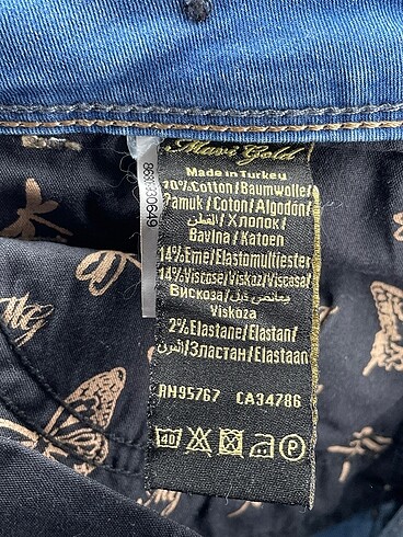 universal Beden çeşitli Renk Mavi Jeans Jean / Kot %70 İndirimli.