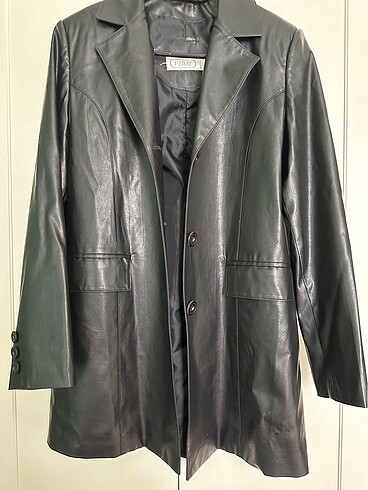 Gerçek Deri blazer ceket vintage 36/38