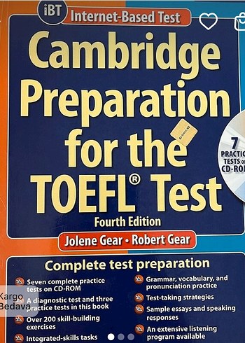 Cambridge TOEFL Test Hazırlık Kitabı 4. Baskı