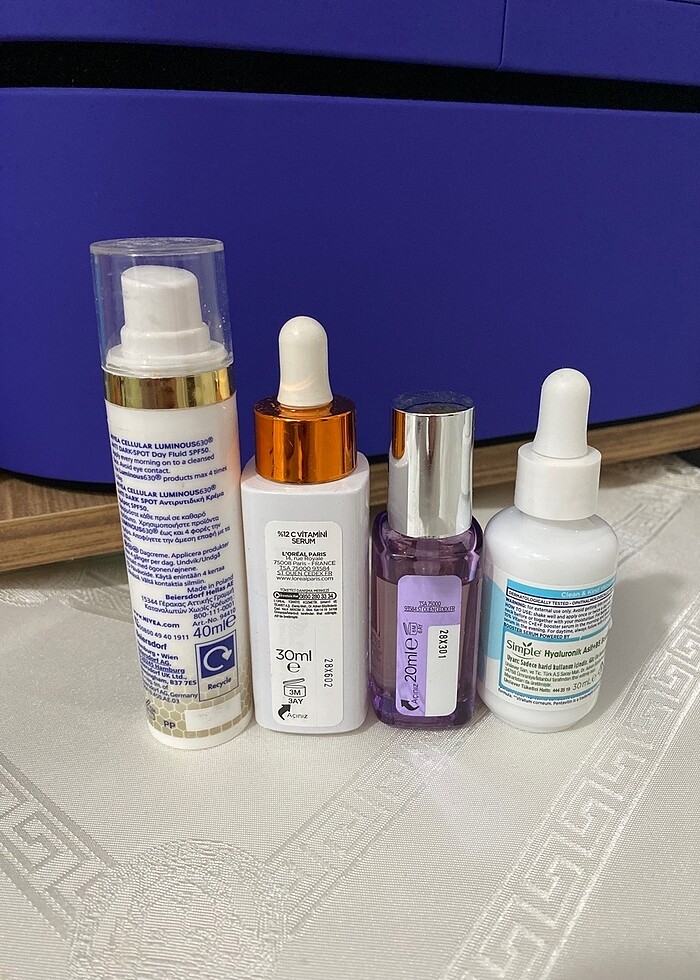 Toplu yüz cilt bakım ürünleri - Görsel 2