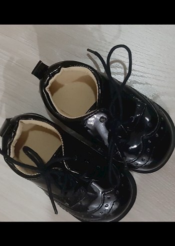 Erkek Çocuk Siyah Bağcıklı Özel Ayakkabı - Görsel 3
