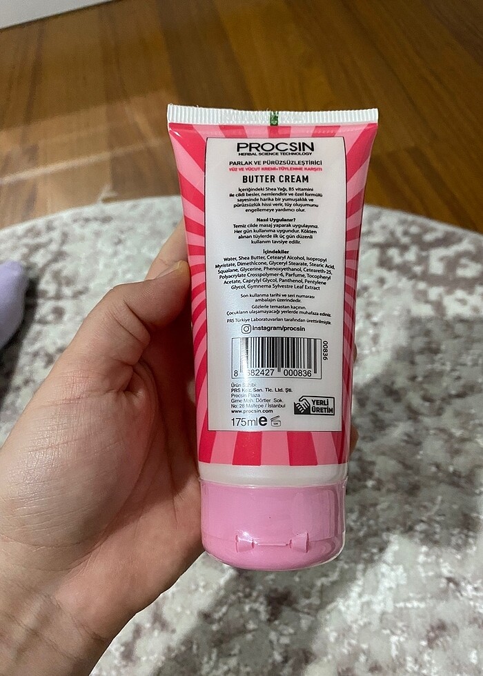 Procsin tüylenme karşıtı krem - Görsel 3