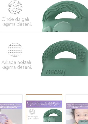 Diğer Mochi Diş Kaşıyıcı
