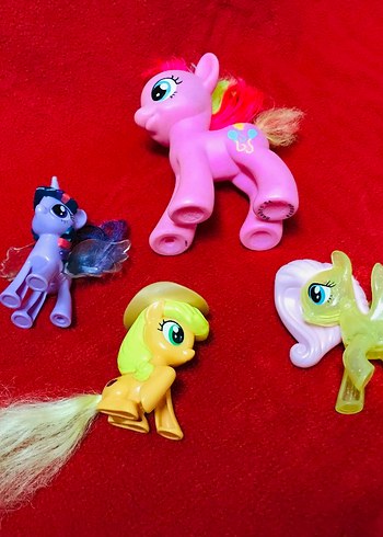 Renkli My Little Pony Figürleri oyuncak Unicorn - Görsel 2