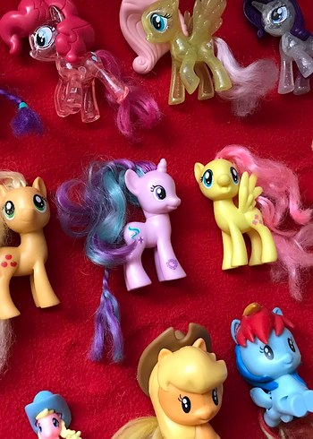 Renkli My Little Pony Figürleri Unicorn - Görsel 3