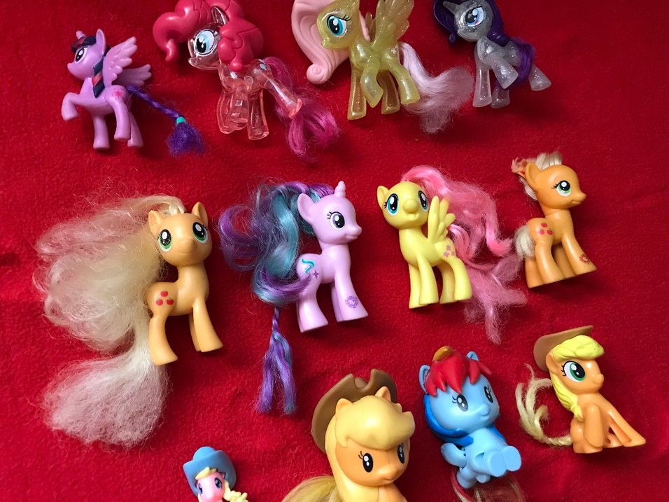 Renkli My Little Pony Figürleri Unicorn - Görsel 3