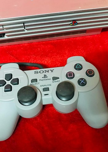 Sony PlayStation 2 Oyun Konsol PS2 silver gri koleksiyon - Görsel 4
