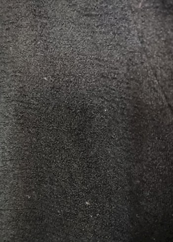 Siyah Midi Erkek Palto, Notch Yaka, Regular Fit - Görsel 3