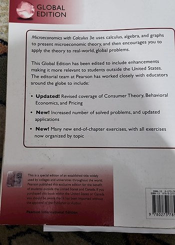 Microeconomics with Calculus - Jeffrey M. Perloff - Görsel 2