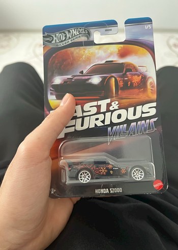 Siyah Hot Wheels Honda S2000 Oyuncak Araba