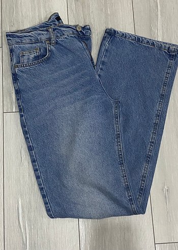 Kadın Mavi Denim Jean