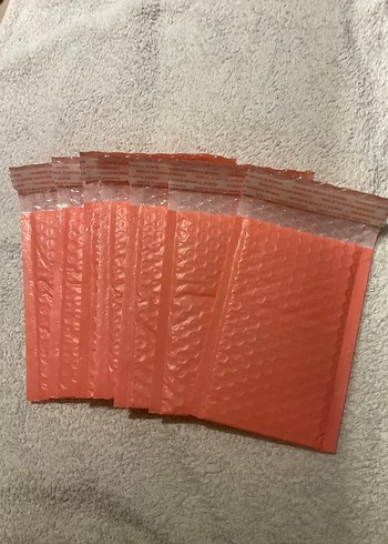 Pembe 7 adet patpatlı paket